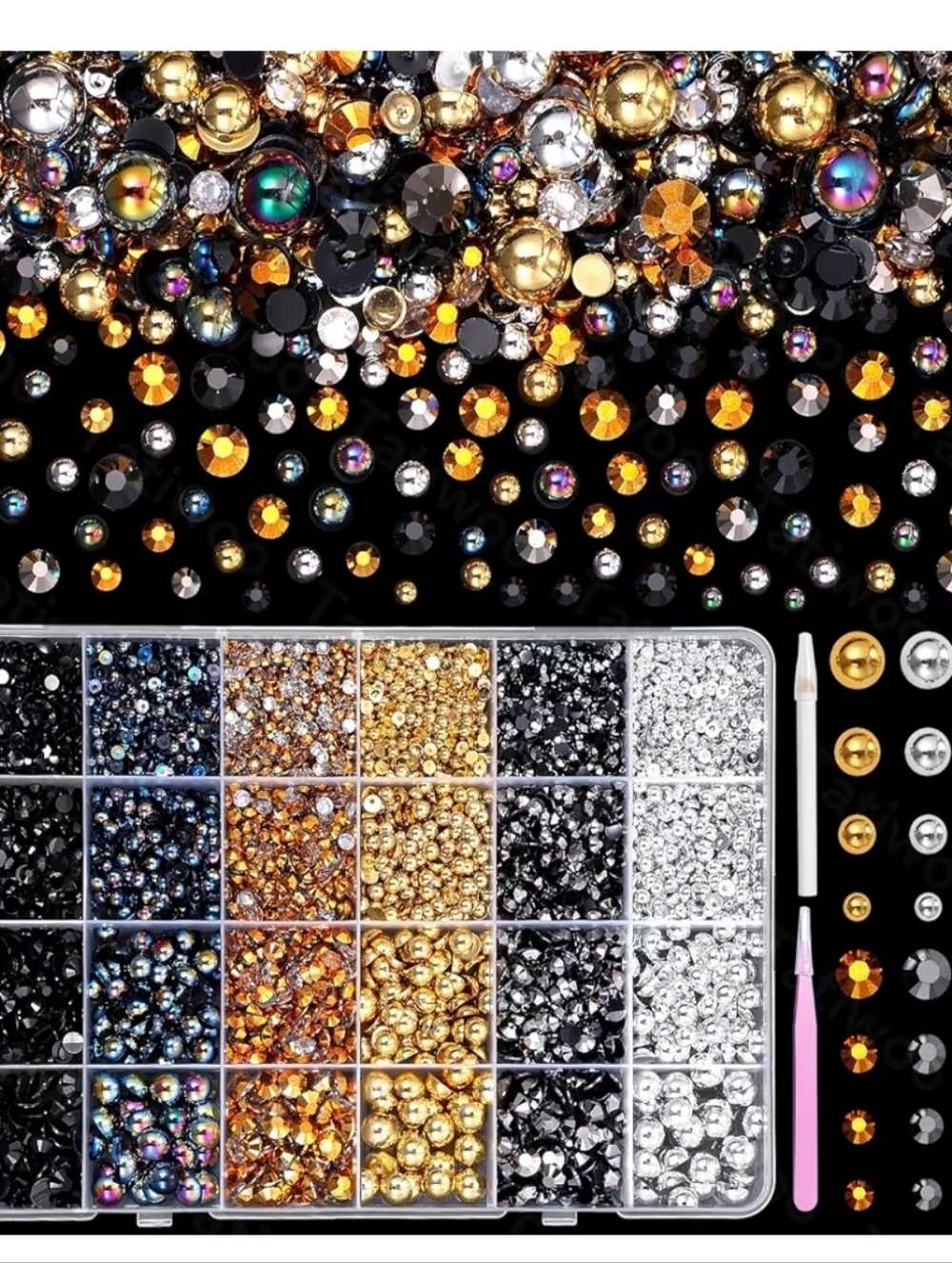 Rhinestones for crafting set